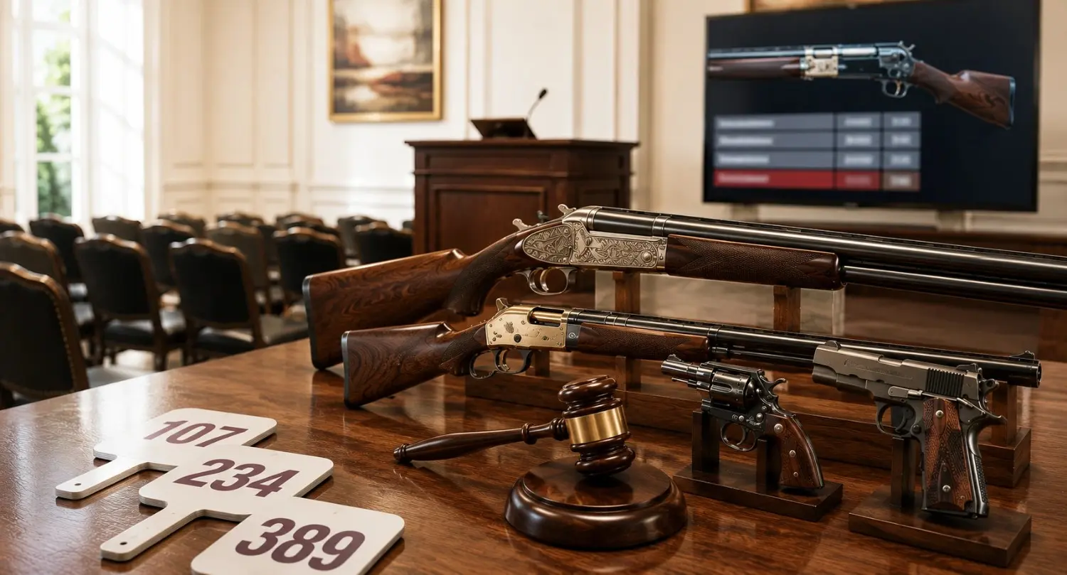 FFL firearm auction | Red Check Auctions