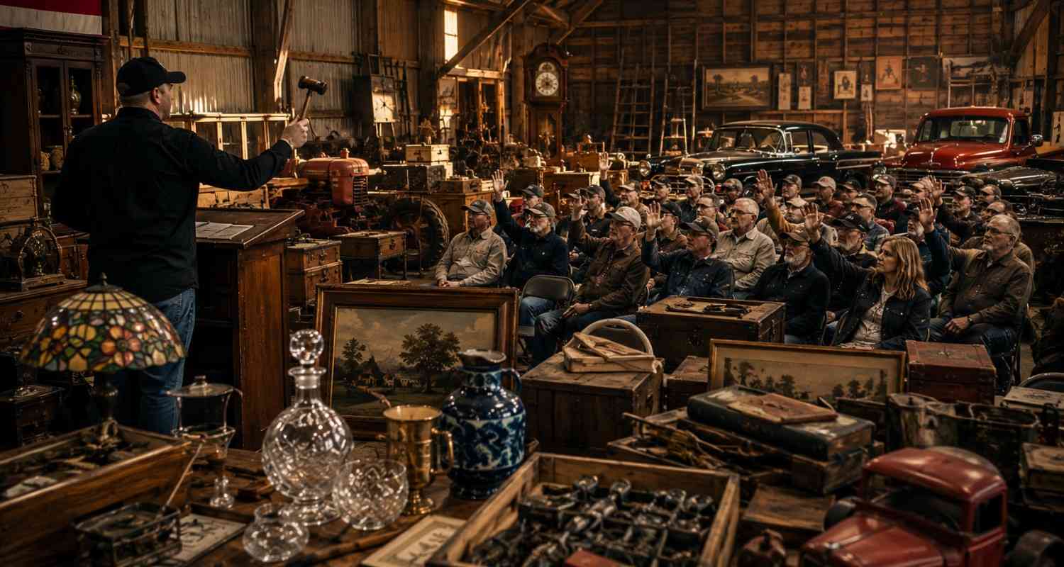 how estate auction works | Red Check Auctions