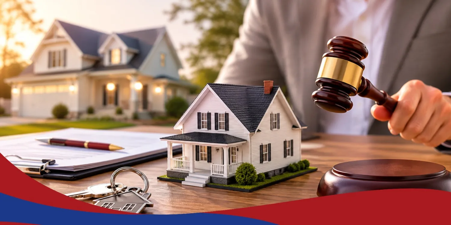buying a house through auction | Red Check Auctions