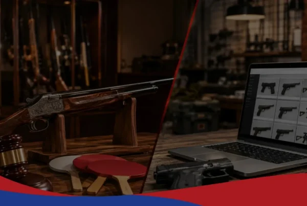 gun runners auction | Red