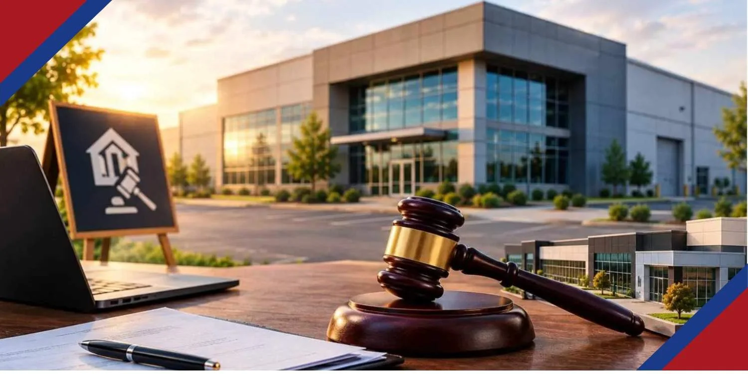 How to Sell Commercial Property at Auction | Red Check Auctions